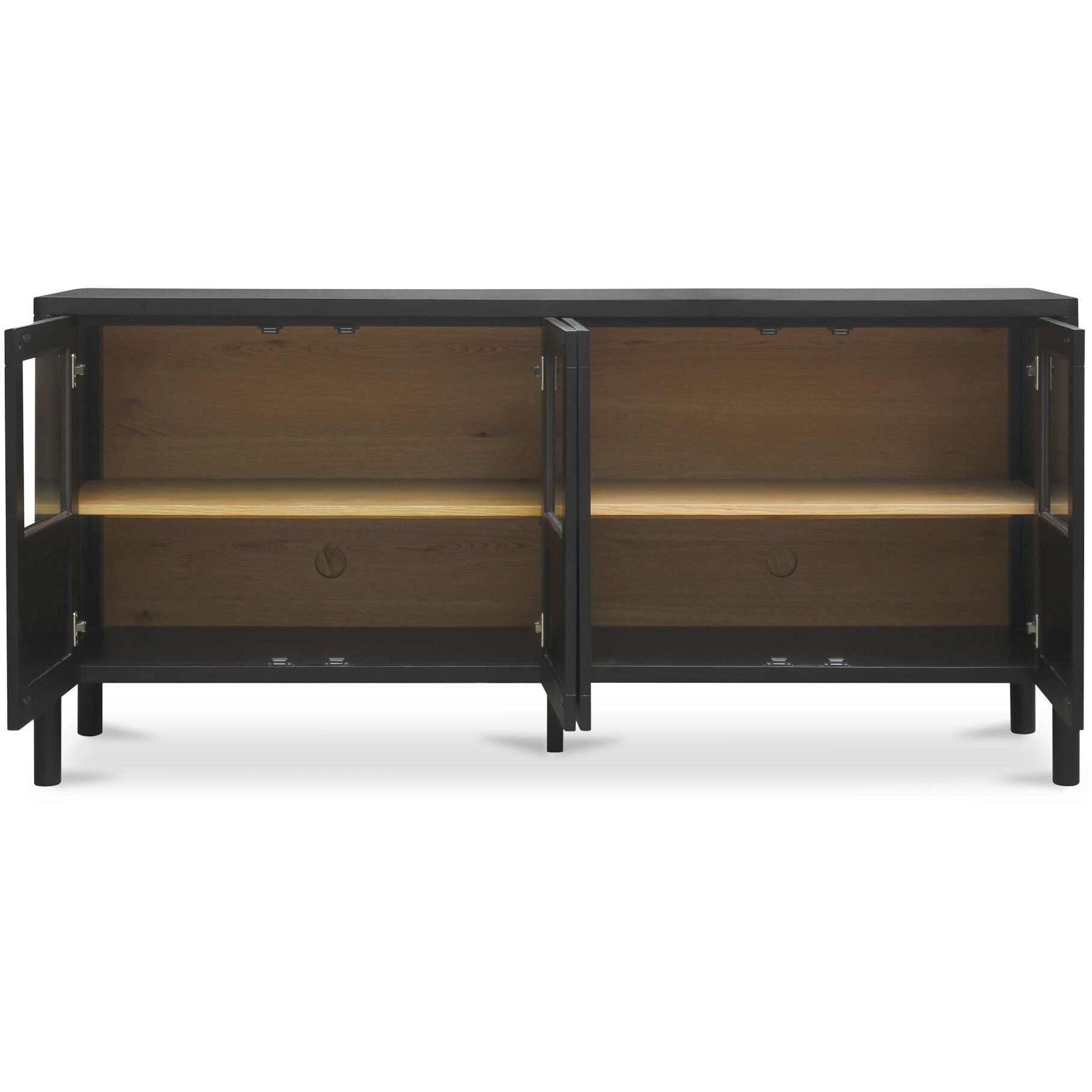 Hannah 72.8 X 20.1 inch EM Black Sideboard